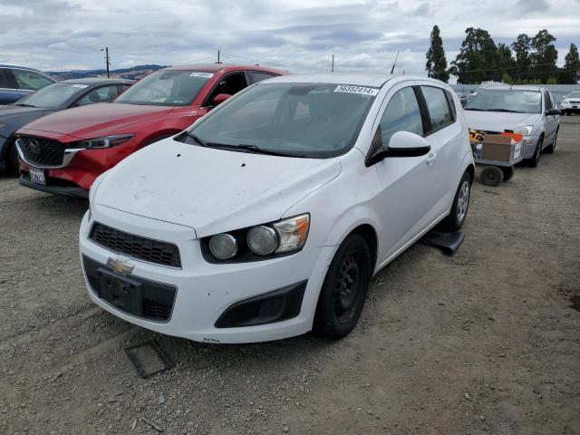 1G1JA6SHXE4227311 - 2014 CHEVROLET SONIC LS 白色 照片 1