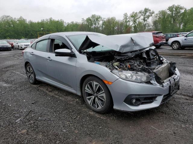 19XFC1F74HE209787 - 2017 HONDA CIVIC EXL SILVER photo 4