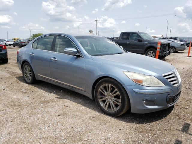 KMHGC4DF5AU070658 - 2010 HYUNDAI GENESIS 4.6L BLUE photo 4