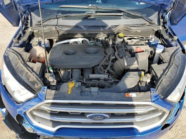 MAJ6P1UL6JC171082 - 2018 FORD ECOSPORT SE ლურჯი ფოტო 12