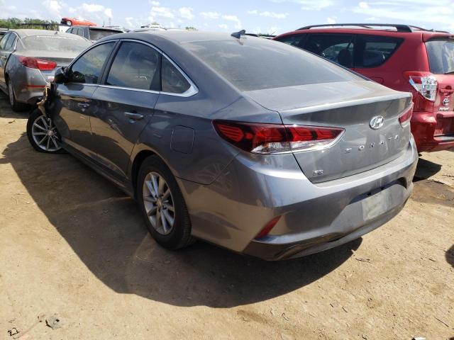 5NPE24AF6KH732651 - 2019 HYUNDAI SONATA SE GRAY photo 3