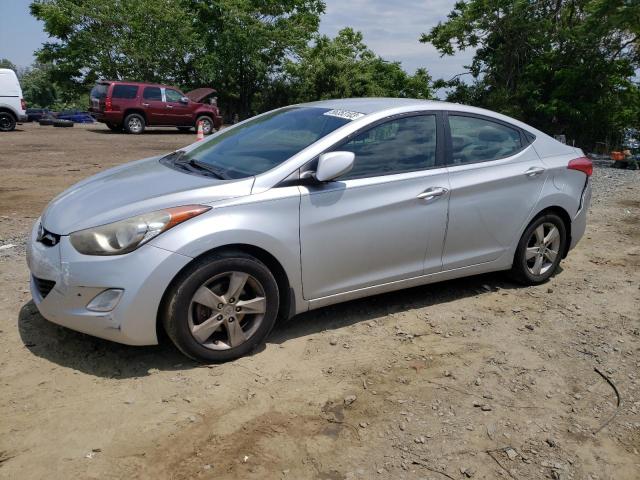 KMHDH4AE4DU914659 - 2013 HYUNDAI ELANTRA GLS SILVER photo 1