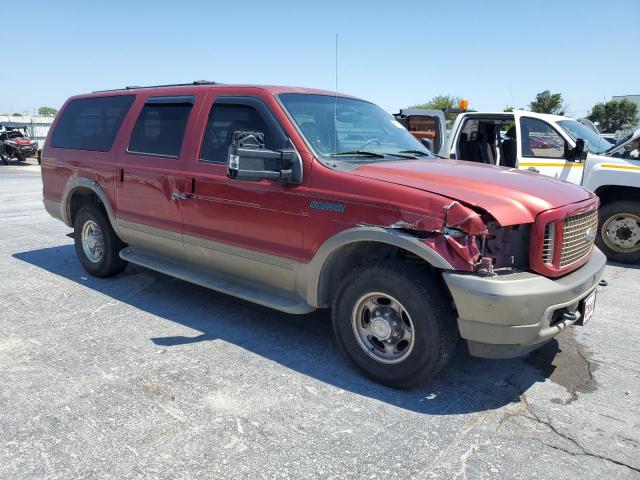 1FMNU44S74EC64379 - 2004 FORD EXCURSION EDDIE BAUER MAROON photo 4