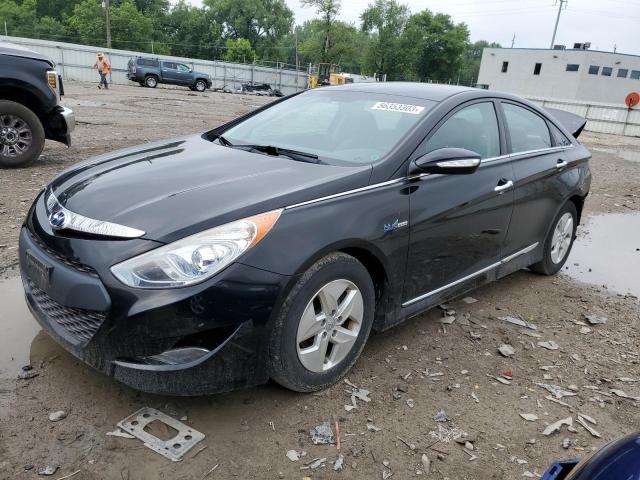 KMHEC4A41CA054648 - 2012 HYUNDAI SONATA HYBRID BLACK photo 1