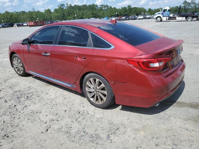 5NPE34AF9FH082703 - 2015 HYUNDAI SONATA SPORT 红色 照片 2