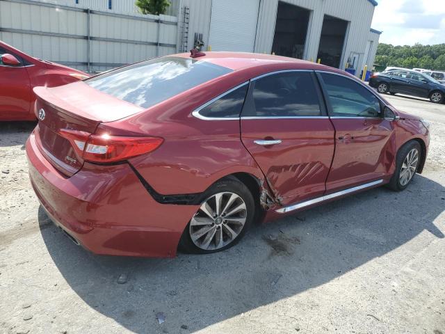 5NPE34AF9FH082703 - 2015 HYUNDAI SONATA SPORT 红色 照片 3