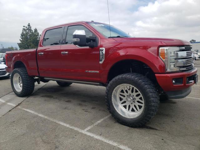 1FT7W2BT9HEC44468 - 2017 FORD F250 SUPER DUTY RED photo 4