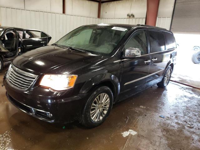 2C4RC1CG3DR753515 - 2013 CHRYSLER TOWN & COU TOURING L BLACK photo 1