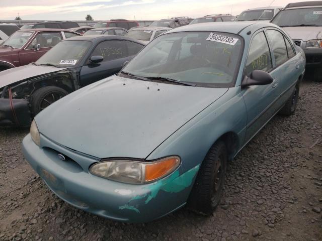 1FAFP10P5WW148620 - 1998 FORD ESCORT LX TEAL photo 2