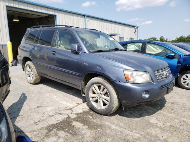 JTEEW21A760010830 - 2006 TOYOTA HIGHLANDER HYBRID BLUE photo 4