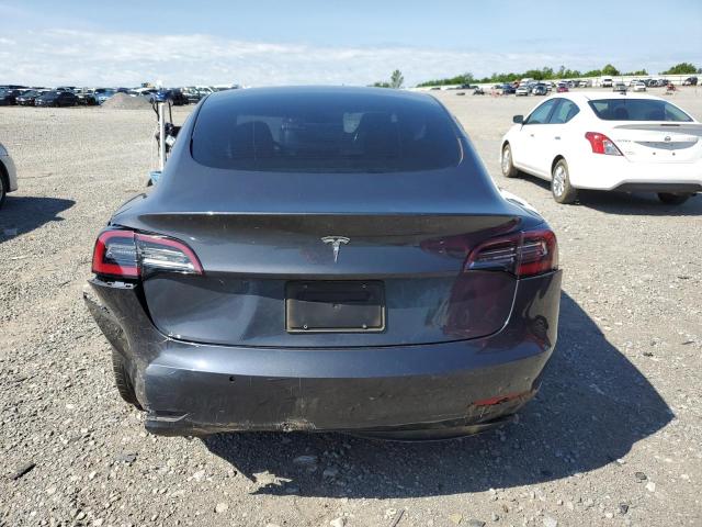 5YJ3E1EA0NF373103 - 2022 TESLA MODEL 3 CHARCOAL photo 6