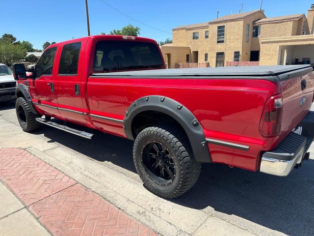 1FTSW21R39EA49399 - 2009 FORD F250 SUPER DUTY RED photo 3