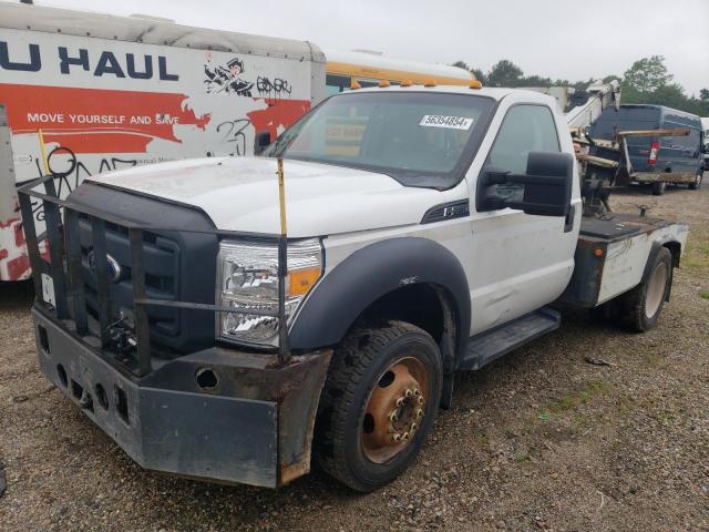 1FDUF5HT2EEB52878 - 2014 FORD F550 SUPER DUTY WHITE photo 1