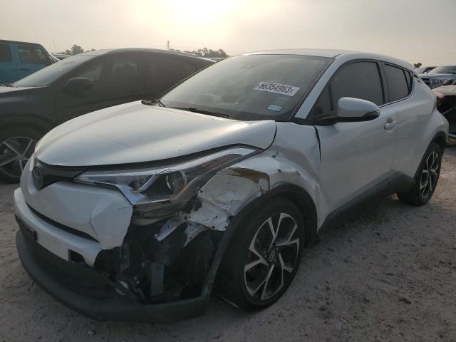 JTNKHMBX5K1027027 - 2019 TOYOTA C-HR XLE WHITE photo 1