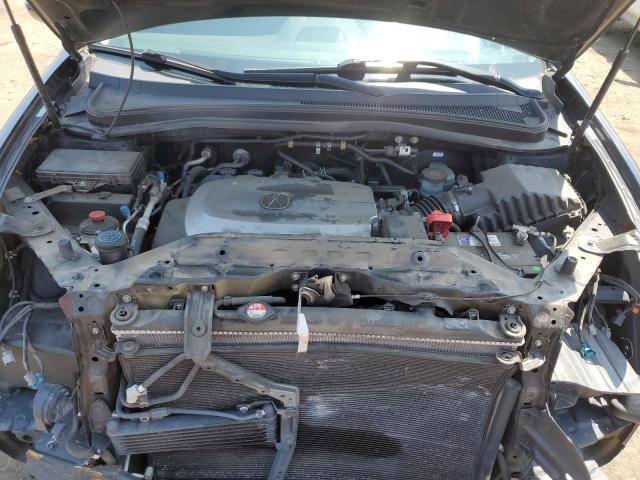 2HNYD2H66AH507553 - 2010 ACURA MDX TECHNOLOGY BLACK photo 12