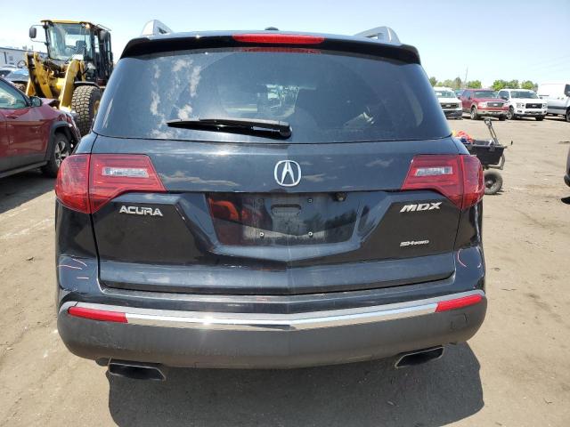 2HNYD2H66AH507553 - 2010 ACURA MDX TECHNOLOGY BLACK photo 6