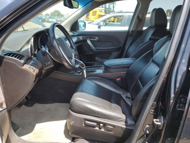 2HNYD2H66AH507553 - 2010 ACURA MDX TECHNOLOGY BLACK photo 7
