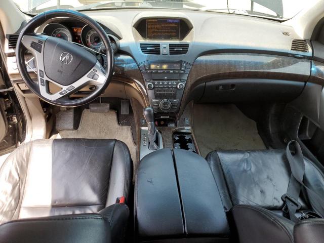 2HNYD2H66AH507553 - 2010 ACURA MDX TECHNOLOGY BLACK photo 8