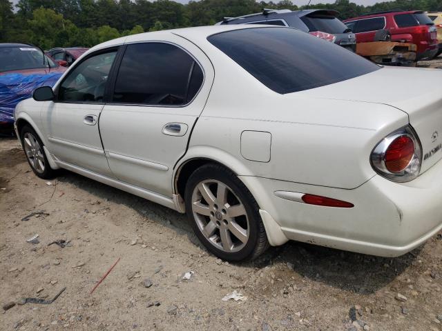 JN1DA31A52T310026 - 2002 NISSAN MAXIMA GLE WHITE photo 2