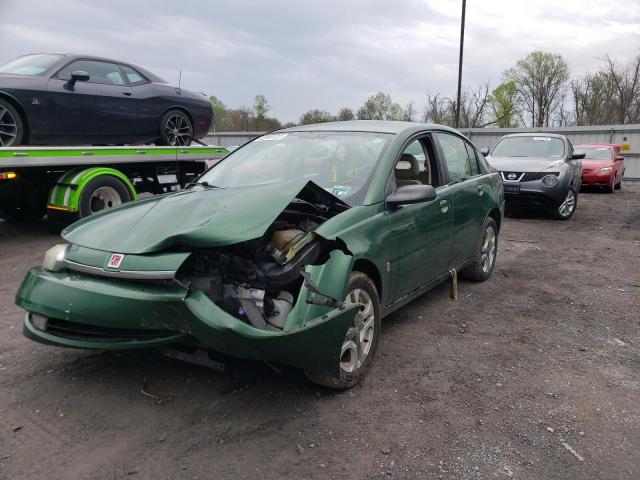 1G8AL52F44Z130028 - 2004 SATURN ION LEVEL 3 GREEN photo 2
