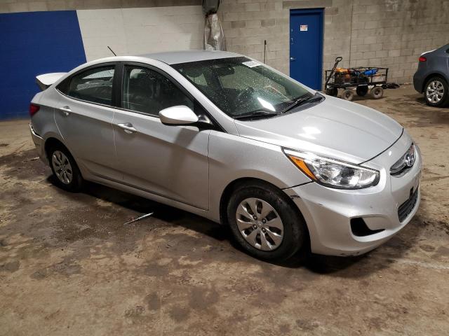KMHCT4AE4HU218609 - 2017 HYUNDAI ACCENT SE SILVER photo 4