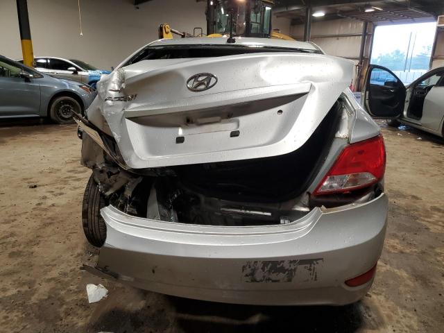 KMHCT4AE4HU218609 - 2017 HYUNDAI ACCENT SE SILVER photo 6