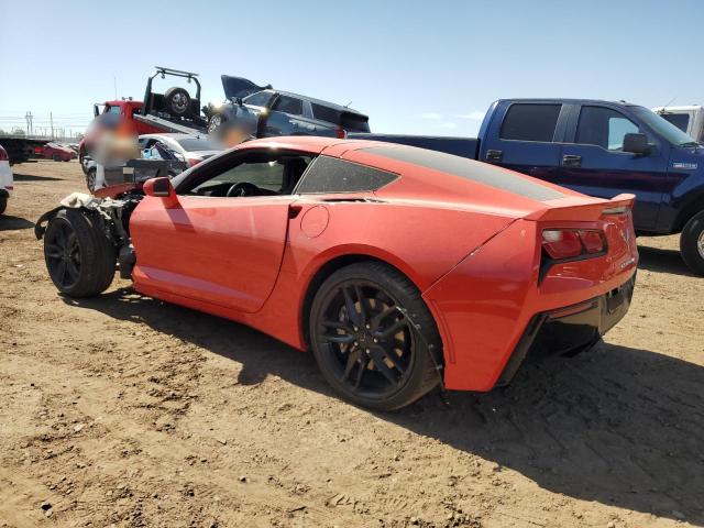 1G1YB2D76H5100546 - 2017 CHEVROLET CORVETTE STINGRAY 1LT RED photo 2