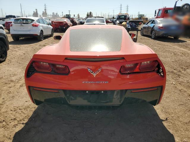 1G1YB2D76H5100546 - 2017 CHEVROLET CORVETTE STINGRAY 1LT RED photo 6