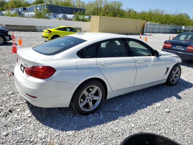WBA4A7C58FD414236 - 2015 BMW 428 XI GRAN COUPE WHITE photo 3