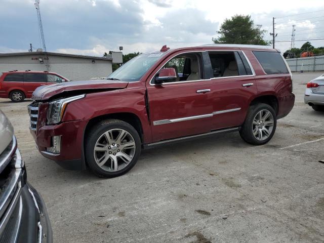 1GYS4CKJXHR349107 - 2017 CADILLAC ESCALADE PREMIUM LUXURY MAROON photo 1