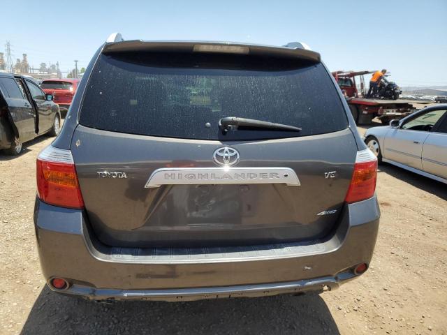 JTEES42A582107912 - 2008 TOYOTA HIGHLANDER LIMITED GRAY photo 6