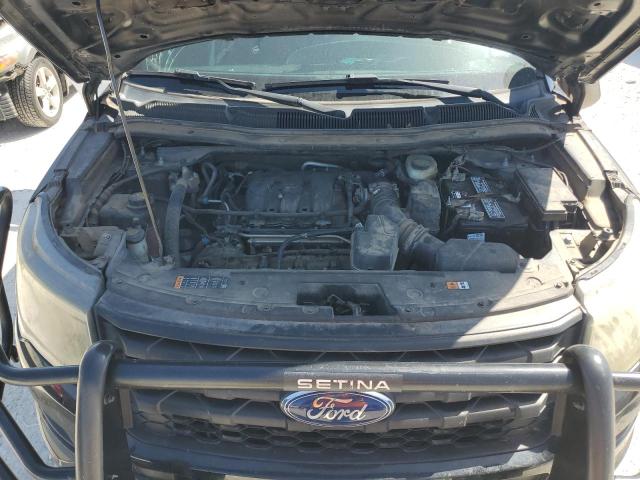 1FM5K8AR2HGA36492 - 2017 FORD EXPLORER POLICE INTERCEPTOR BLACK photo 12