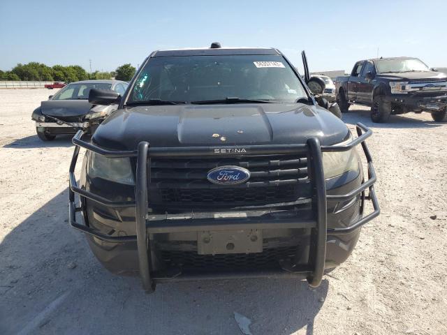 1FM5K8AR2HGA36492 - 2017 FORD EXPLORER POLICE INTERCEPTOR BLACK photo 5