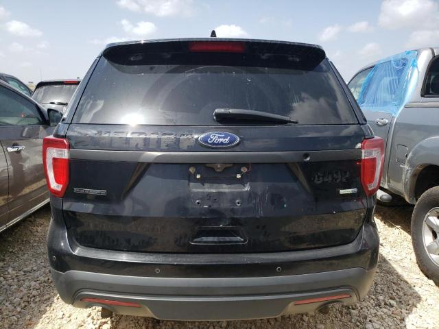 1FM5K8AR2HGA36492 - 2017 FORD EXPLORER POLICE INTERCEPTOR BLACK photo 6