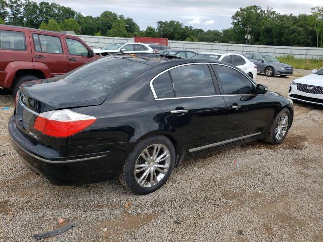 KMHGC4DF1AU106541 - 2010 HYUNDAI GENESIS 4.6L BLACK photo 3