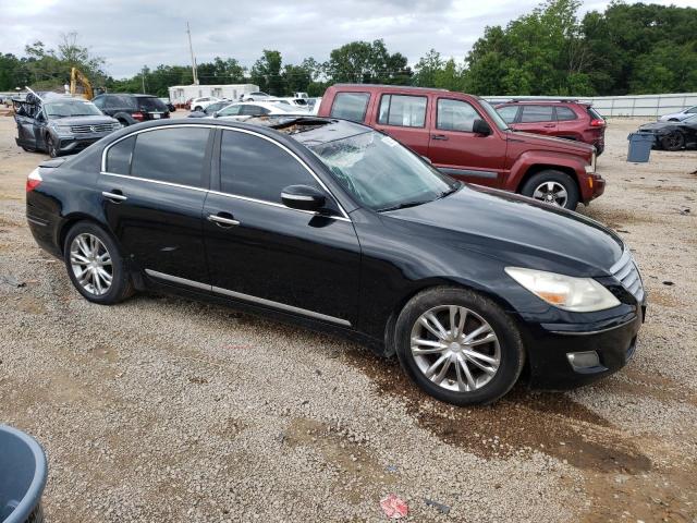 KMHGC4DF1AU106541 - 2010 HYUNDAI GENESIS 4.6L BLACK photo 4