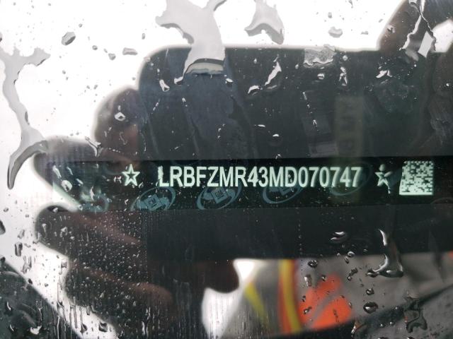 LRBFZMR43MD070747 - 2021 BUICK ENVISION PREFERRED Mavi foto 13