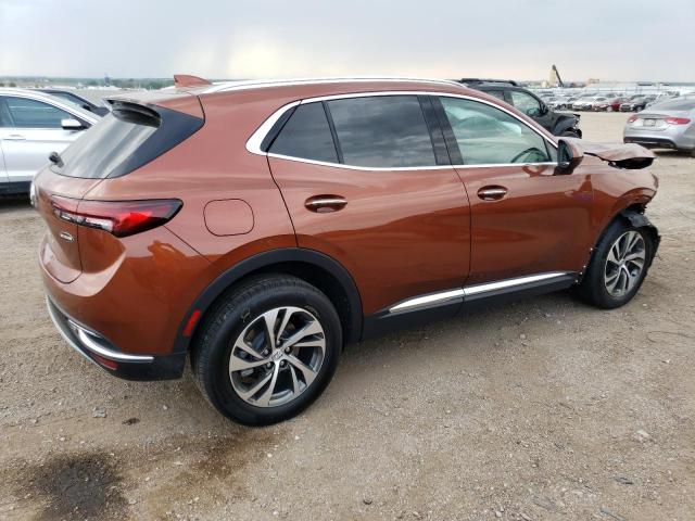 LRBFZPR42ND110996 - 2022 BUICK ENVISION ESSENCE BROWN photo 3