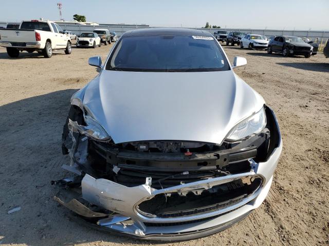 5YJSA1H1XEFP35201 - 2014 TESLA MODEL S Արծաթագույն լուսանկար 5