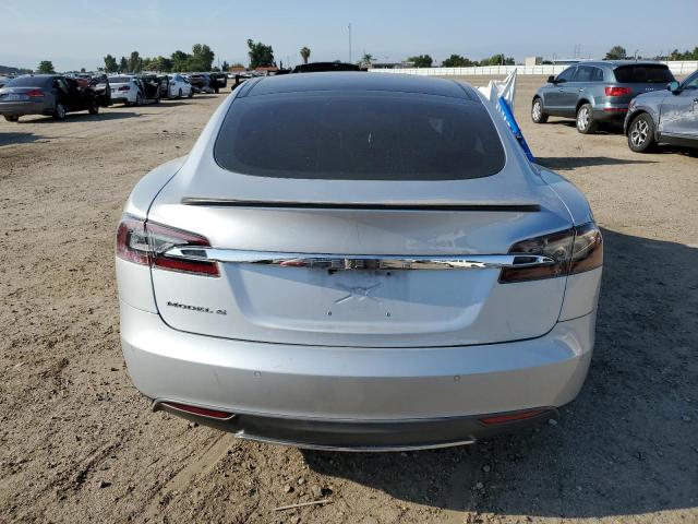 5YJSA1H1XEFP35201 - 2014 TESLA MODEL S Արծաթագույն լուսանկար 6
