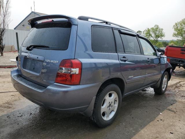 JTEEP21A070212679 - 2007 TOYOTA HIGHLANDER SPORT BLUE photo 3