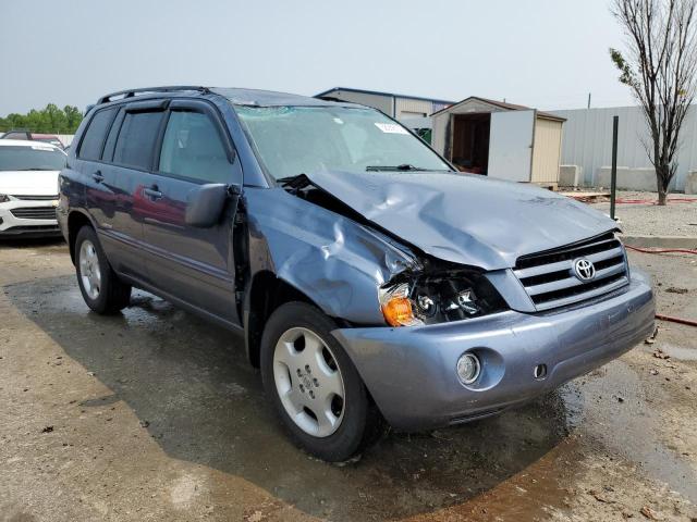 JTEEP21A070212679 - 2007 TOYOTA HIGHLANDER SPORT BLUE photo 4