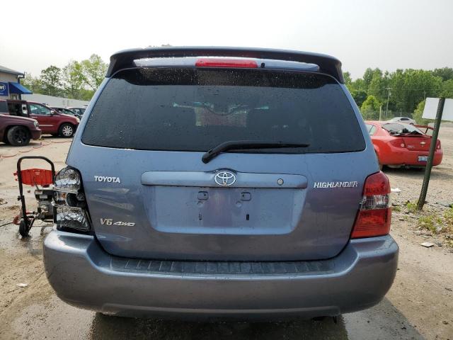 JTEEP21A070212679 - 2007 TOYOTA HIGHLANDER SPORT BLUE photo 6