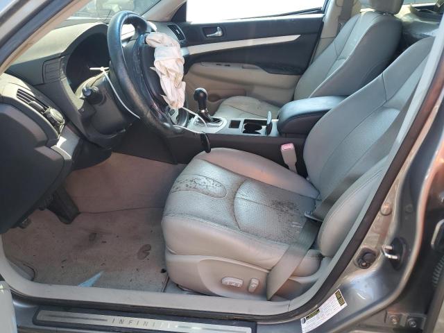 JNKCV61E19M013937 - 2009 INFINITI G37 BASE SILVER photo 7