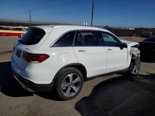 W1N0G8EB5NG111753 - 2022 MERCEDES-BENZ GLC 300 4MATIC WHITE photo 3