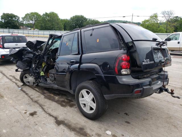 1GNDS13S622497567 - 2002 CHEVROLET TRAILBLAZE BLACK photo 2