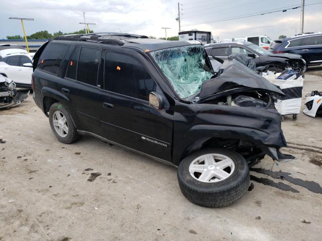 1GNDS13S622497567 - 2002 CHEVROLET TRAILBLAZE BLACK photo 4