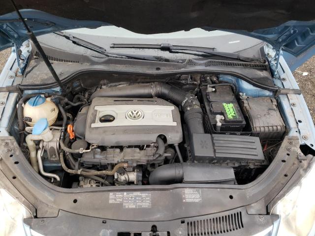 WVWBA71FX9V017891 - 2009 VOLKSWAGEN EOS TURBO BLUE photo 11