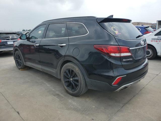 KM8SM4HF1HU236377 - 2017 HYUNDAI SANTA FE SE BLACK photo 2