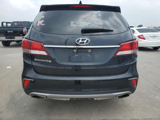 KM8SM4HF1HU236377 - 2017 HYUNDAI SANTA FE SE BLACK photo 6